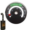 Magnetic Stove Pipe Thermometer, Wood Stove Temperature Meter with Large