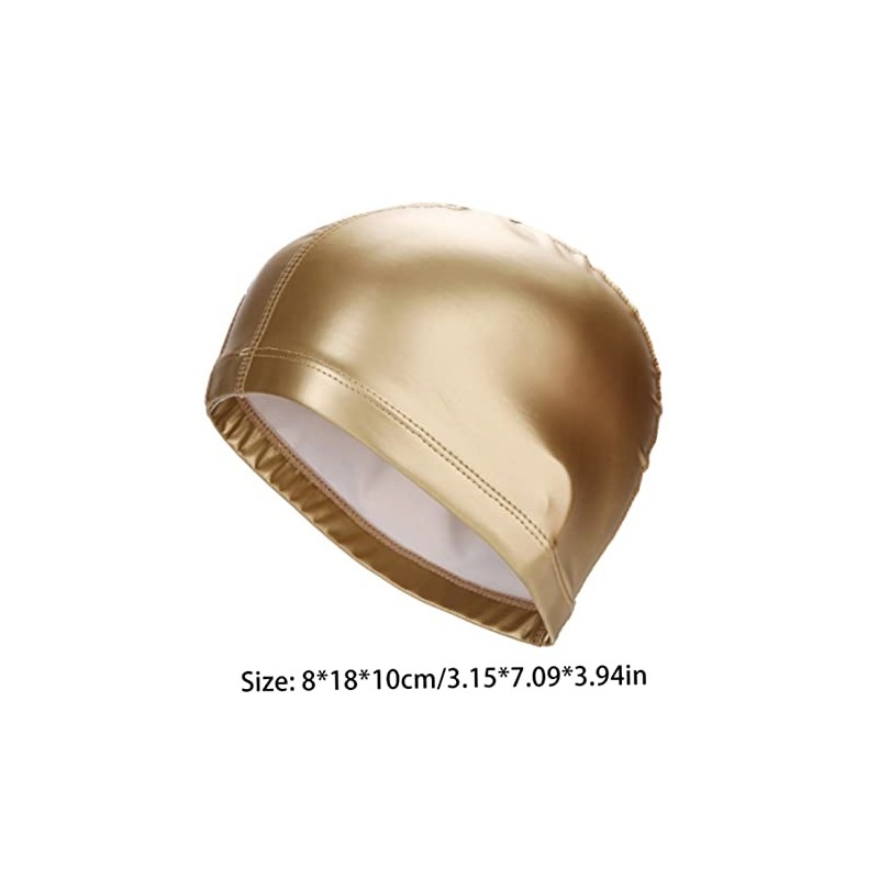 Gorro de baño de PU impermeable Gorro de baño elástico