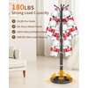 EZIVIEZ Modern Coat Rack Stand, Metal Freestanding Coat Rack with