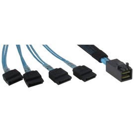 Inter-Tech 88885003 Cable SFF 8643-4X SATA 0.5 m