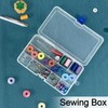 DARUITE 15 Grids Craft Storage Boxes with Compartments, Plastic Bead