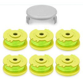 For RYOBI, For Ryobi One Plus+ 6X Weed Wacker String Trimmer Line 0.080 In for Ryobi One Plus+ 18v 24v 40v