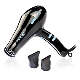 Timco NAN-1 Secadora Profesional con Generador de Iones, negro