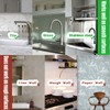 Poywaze Suction Hooks for Bathroom, Shower Hook No Drilling, Waterproof