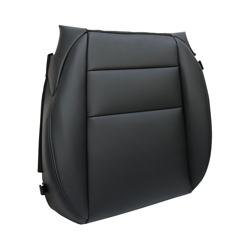 Vigoraze Driver & Passenger Bottom Replacement Seat Cover Black Compatible