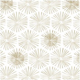 Modern Peel and Stick Wallpaper Boho Self Adhesive Wallpaper Peel and Stick Geometric Contact Paper White and Beige Wall Paper Removable Wallpapers 17.3''×78.8'' for Bedroom Bathroom Cabinets Decor