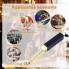 Shinekoo Door Gap Measuring Tool,1-15mm Feeler Gauges House Engineering Inspection