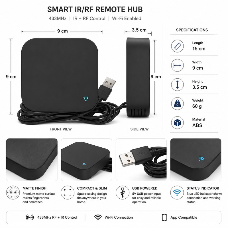 Tuya Smart IR RF Remote Control for Home Appliances –