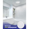 Aggforbl 10,000mAh Rechargeable Ceiling Light with Remote, Wireless Waterproof Shower