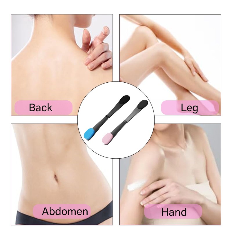 Lotion Applicator for Back 2Pcs Back Lotion Applicator - Adjustable