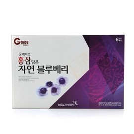 [이마트점포택배] [정관장] 굿베이스 홍삼담은 자연 블루베리(50ml*30포) 1500ml [Emart Store Delivery] [Jeonggwanjang] Good Base Korean Red Ginseng with Natural Blueberry (50ml*30 Pouches) 1500ml