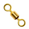 Hunter's Tail Snap Fishing - Barril giratorio de acero inoxidable