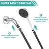 DLYYPLUS Silicone Shower Hose, Ultra-Soft Flexible Handheld Shower Head Hose