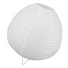 Lantern Table Paper Lamp Warm Light E14 Bulb Simple Installation