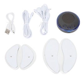 Electric Facial Slimming Machine with 2 Pairs Patches Microcurrent Tightening USB Rechargeable Facial Lifting Machine