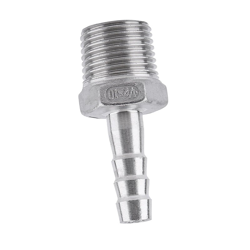 Hose Fitting Stainless Steel SS304 Male Thread Hose Nozzle 55°