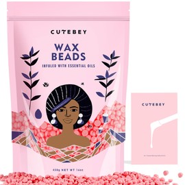 Hard Wax Beads for Hair Removal: Waxing Beads for Sensitive Skin Bikini Face Armpits Legs and Eyebrows at Home（1lb）