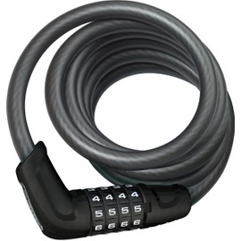 ABUS, 6512C Unisex Adulto, Black, 180 cm