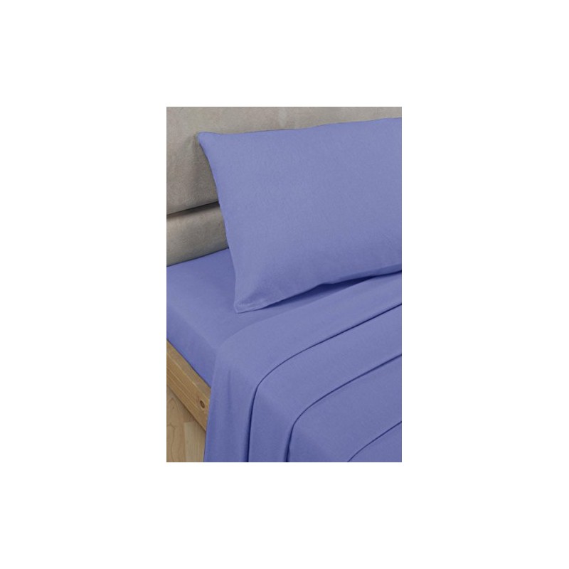 Rapport Home Luxury Percale Pillowcase Pair - BLUE - 180TC