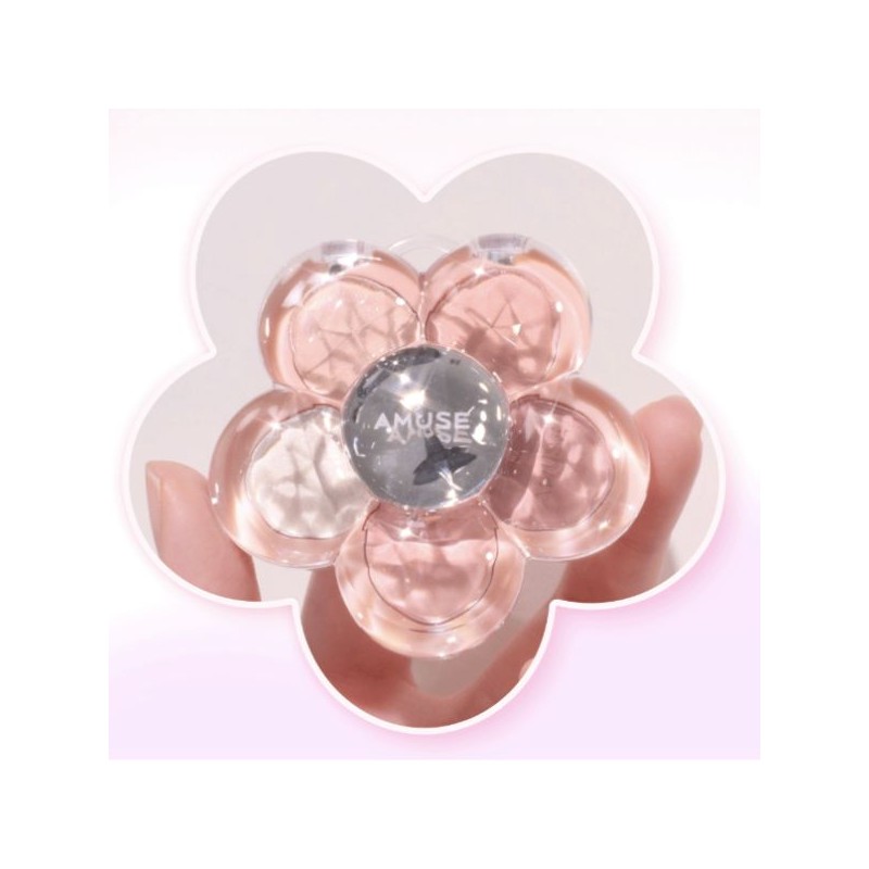 AMUSE Flora Eye Palette 4.5g, Shade:01 Blossom Peach