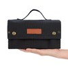 Travel Spice Kit, Portable Spice Bag with 10 Spice Jars,