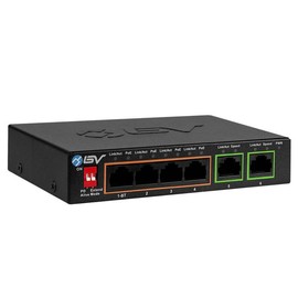 BV-Tech 4 PoE+ Gigabit Ports Switch with 2 Uplinks - Gigabit | POE-SW502G
