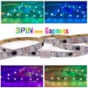 GTIWUNG 3 Pin 10mm LED Connector Kit Strip-Strip Jumper Right