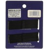 Goody Black Roller Pins, 3 inches 18 ea (Pack of