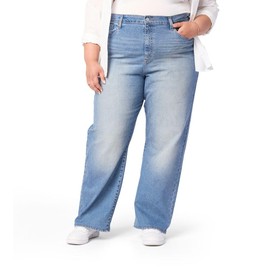 Levi Strauss Signature Gold Women's Heritage High-Rise Loose Straight (Also Available in Plus Size), (New) Luna