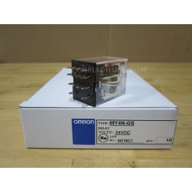 Omron Relay 14 Pin Coil DC24 MY4N-GS-DC24