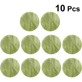 Beaupretty Juego de 10 Almohadillas Adhesivas para Pestañas con Piedra de Jade Herramientas de Extensión de Pestañas sin Pegamento Que Se Adhieren Y Bloquean