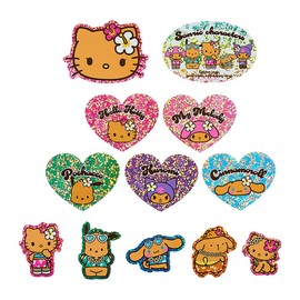 Sanrio 485675 Sticker Set (Coconut Vacation), Sanrio Characters, PVC, Paper, Ages 3 and up, Sticker