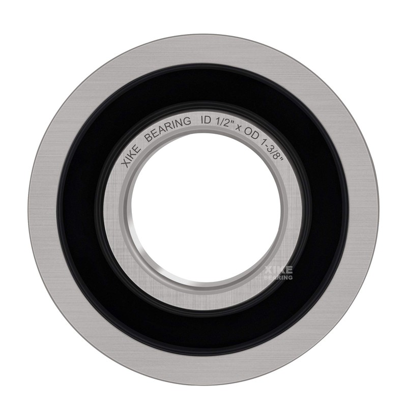 XiKe 10 Pack Flanged Ball Bearing ID 1/2" x OD