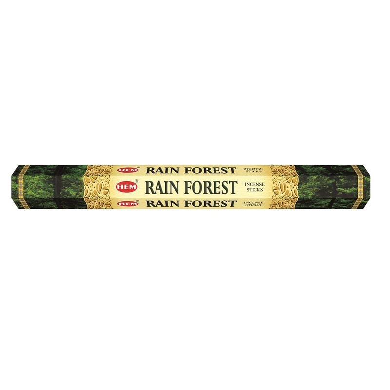 HEM Rain Forest Incense Sticks - Pack of 6-120 Count