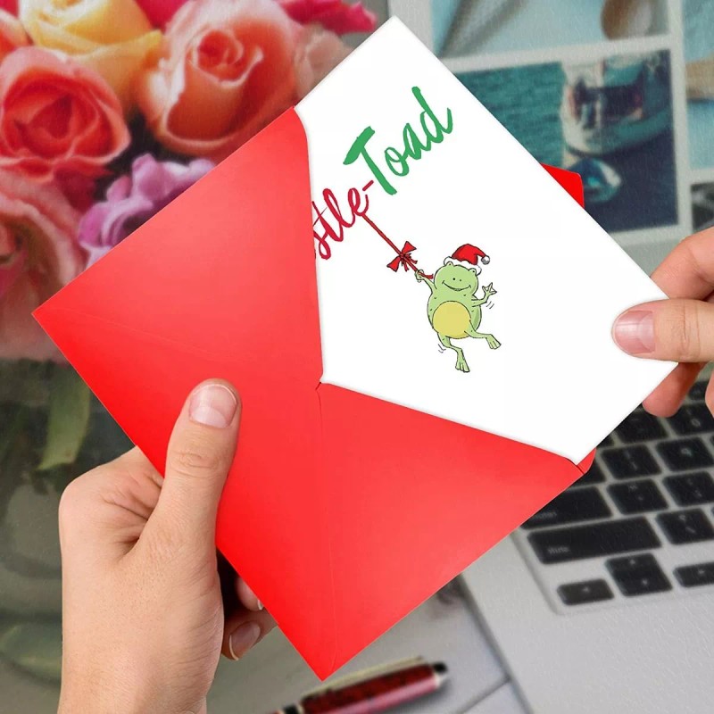 The Best Card Company - 12 Divertidas Tarjetas De Navidad