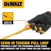 DEWALT DXBC90045 Black/Yellow 1" x 10’ Premium Lashing Straps -