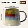 2 Stück 450ml Kaffeetasse Groß, Große Tasse, Keramik-Kaffeetasse, Keramik Tasse,