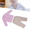 Baby Boy Gentleman Outfit Children Exquisite Stripe Shirt Suspender Pants