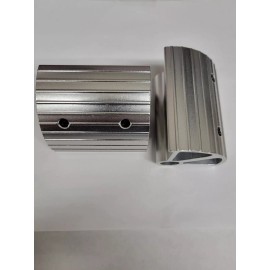 RACING GO KART METRIC PEDAL EXTENSIONS SILVER ALUMINUM 14mm PEDALS PAIR