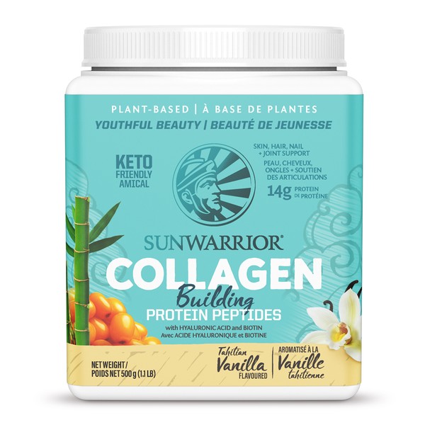 Sunwarrior Collagen Building Protein Tahitian Vanilla 500g