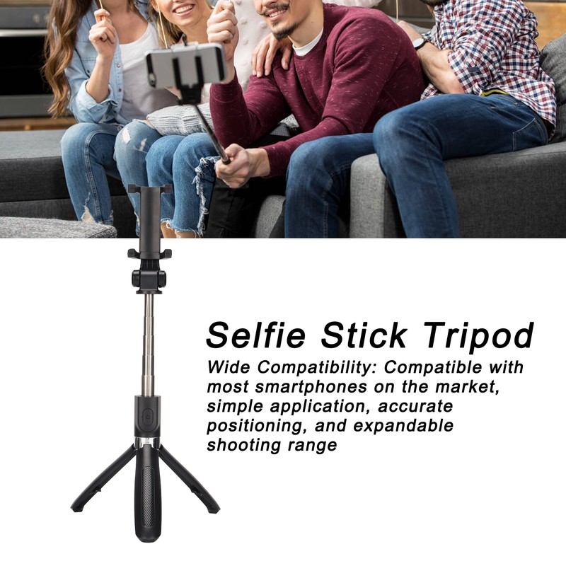 Selfie Stick Extendable Selfie Stick Tripod with Detachable Wireless Remote
