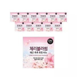 On The Body 온더바디 매끈 촉촉 플라워 휘핑 비누 체리블러썸 90g 12개 one option On The Body Soft Moisturizing Flower Whipping Soap Cherry Blossom 90g 12pcs