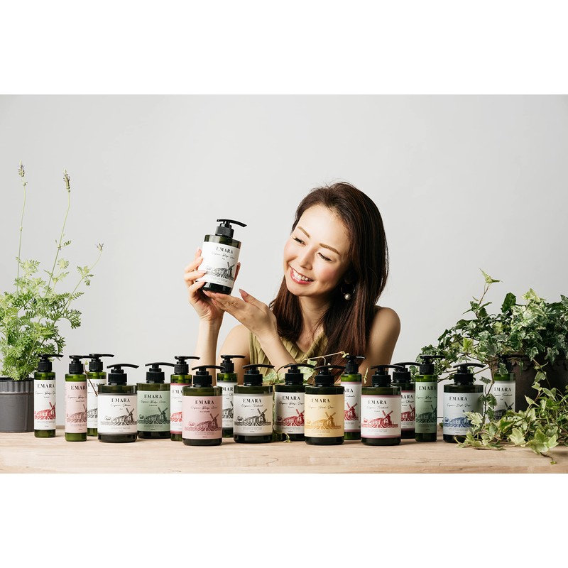 EMARA Organic Body Cream 《Cedarwood》 (400ml)