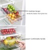 YekouMax Fridge Drawer Organizer, Refrigerator Organizer Bins, Pull Out with