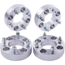 DCVAMOUS 4PC 4x156 ATV UTV Wheel Spacers 1.5 Inch with 12x1.5 Studs 131mm Center Bore Compatible with Polaris 4 Lug for 2013-2021 Ranger | 2014-2021 RZR XP 1000 | 2015-2021 RZR