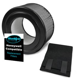 BlueBird Filters HEPA Filter & Carbon Pre Filter Kit for Air Purifier Honeywell Model 10500 (EV-10) 17000 17000-S 17005 OEM Part Number 20500