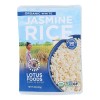Lotus Foods - Rice White Jasmine Pouch 8 oz (Pack