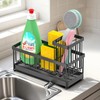 Vinsani Kitchen Sink Caddy Organiser with Auto-Draining Tray – Removable