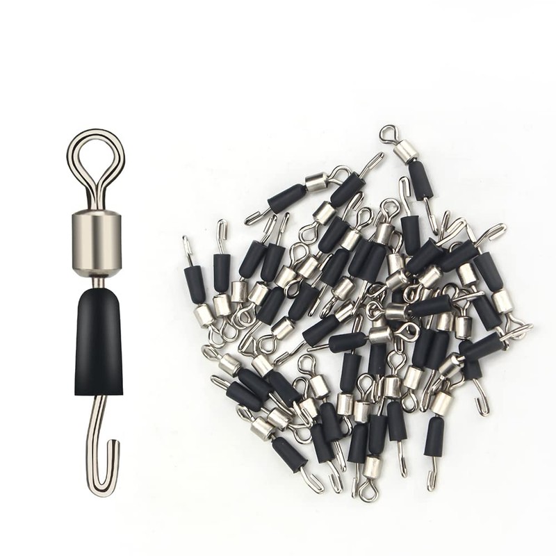 TFS Angling Quick change hook length swivel connector.10,20 or 30