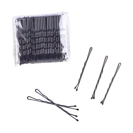 BRIIKPP 50 Piece Hair Pins, Easy Hair Arrangement, Hair Clip, Bangs, Hair Bundles, Arrangement, 2.2 inches (5.5 cm), Black